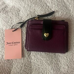 Juicy Couture Plum Love Club Wallet